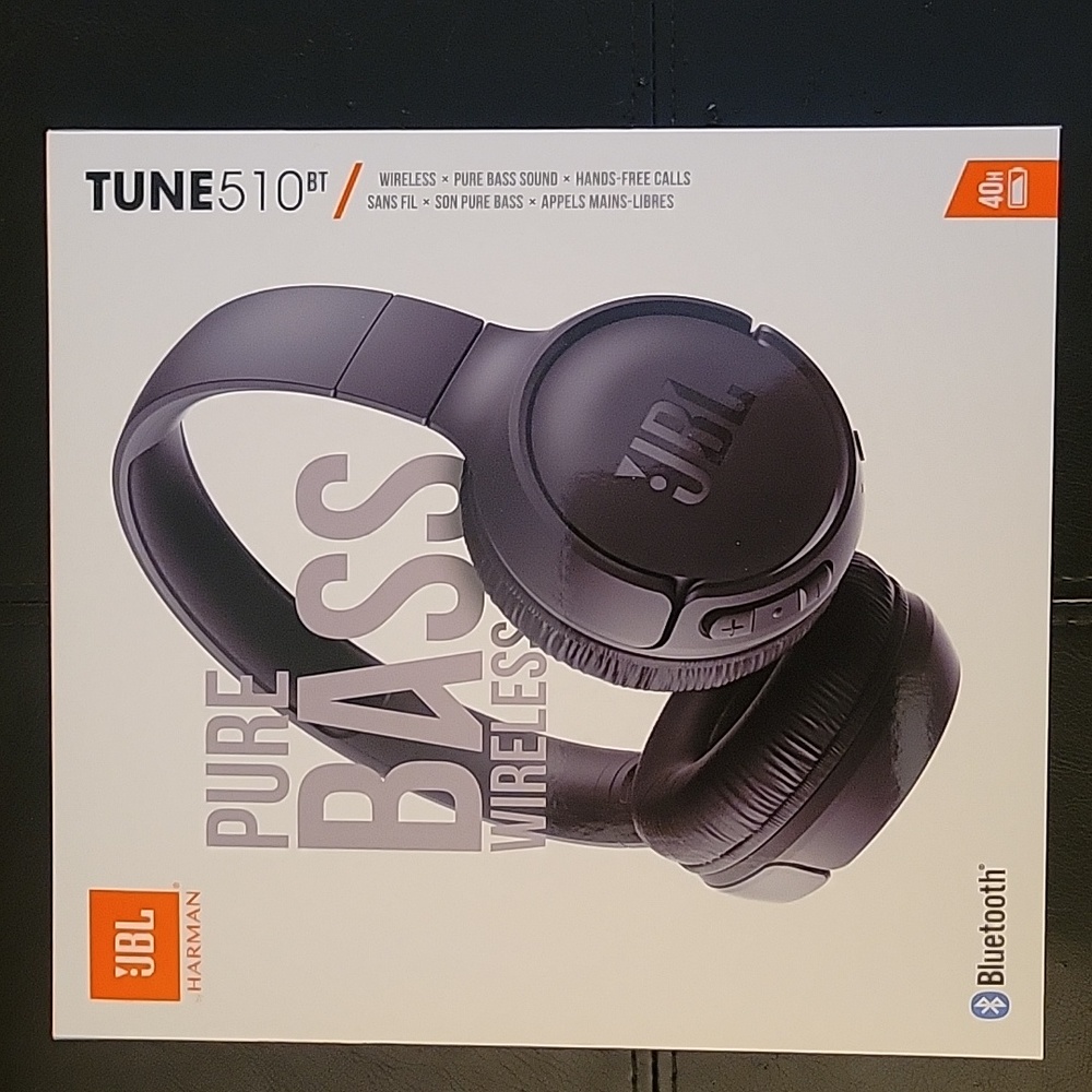JBL Pure Bass Wireless Headphones Bluetooth